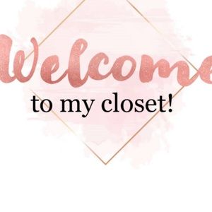 Welcome to my closet!